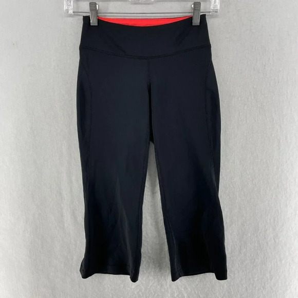 New Balance Leggings Women's Sz XS Black Lightning Dry Straight Low-Rise Pull-On - Picture 1 of 11